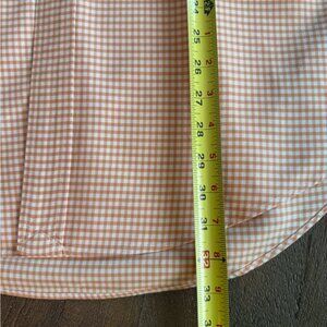 Ralph Lauren Men's Orange Gingham Shirt